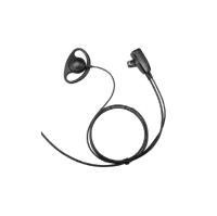 D Shape Earpiece with Lapel Mic & Inline PTT with Motorola Solutions Connector