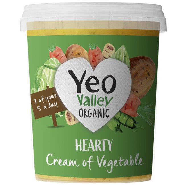 Yeo Valley Organic Soup Hearty Creamy Vegetable 400g cnfoods