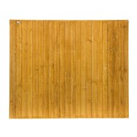 1.83M x 1.52M FEATHER EDGE FENCE PANEL