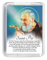 Acrylic Fridge Magnet/Saint Pio  (33579)