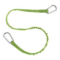 ELLER Ergodyne Squids&copy; 3110EXT Dual Carabiner Tool Lanyard 107-137cm, Lime Ext