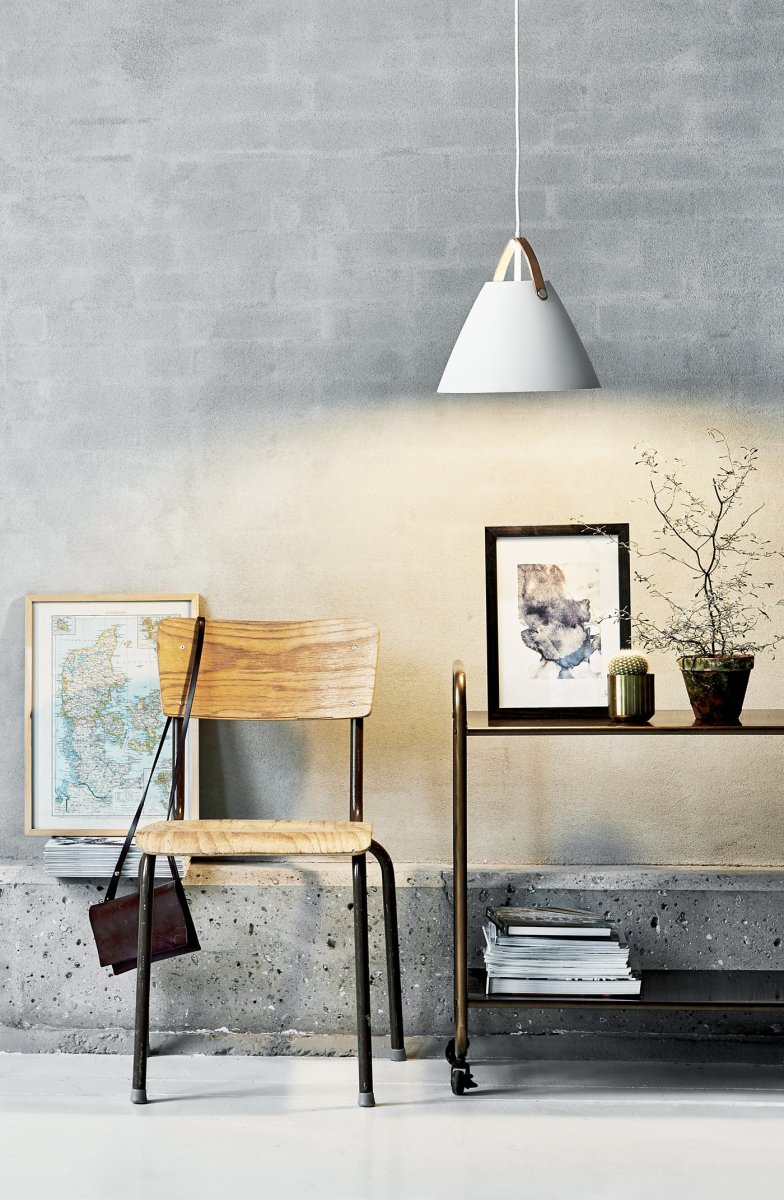 Nordlux Strap 27 White Pendant Light