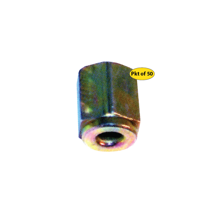 10mm Female Brake Nuts - Suits 3/16" Brake Pipe