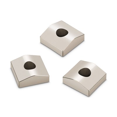 Nut clamping blocks for locking nut 6 string