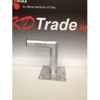 90deg 50mm dia  25cm stand off