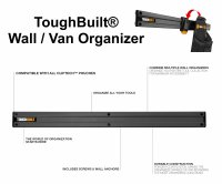 TB-53 600MM / 24" WALL ORGANISER