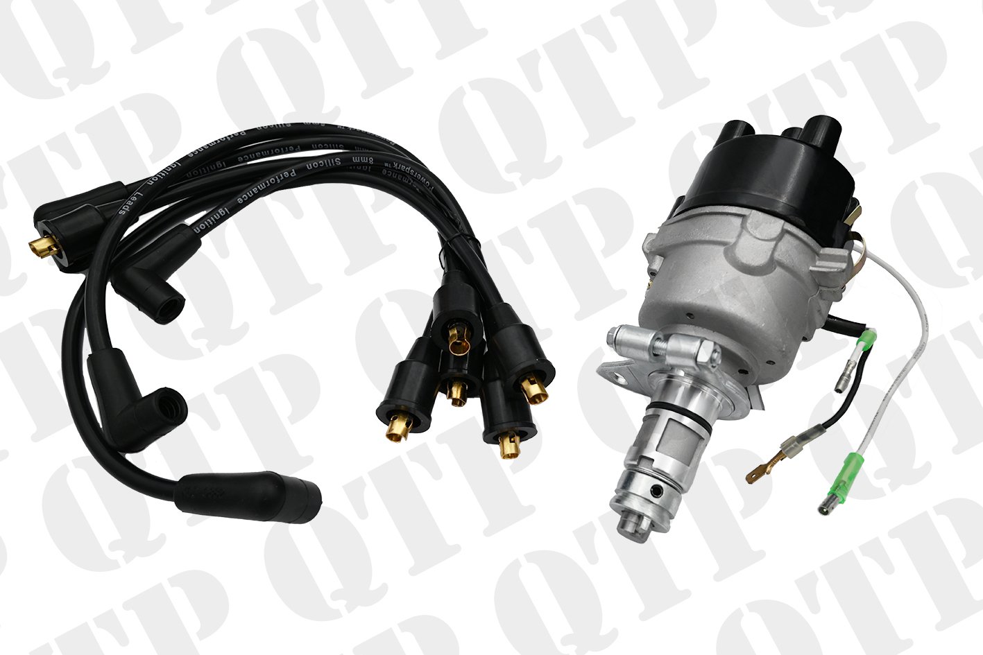 Powerspark Electronic Distributor & HT Leads Kit For Massey Ferguson TEA 20, MF35, 135 Tractor