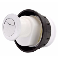 Thomas Dudley 327733 51mm Round Dio Dualflush Button Chrome