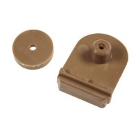 Glider For Sliding Doors (Pair Beige) 