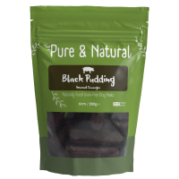 Pure & Natural Black Pudding Gourmet Sausages 6cm 250g