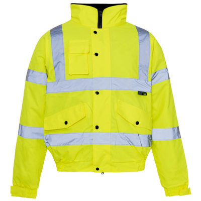 Hi Vis Bomber Jacket EN471 Yellow