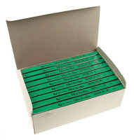 BOX X 72 GREEN HARD REXEL BLACKEDGE PENCILS