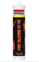 FIRE SILICONE B1 FR WHITE 310ML