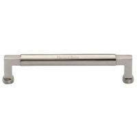 C0312 160-SN - Heritage Brass Cabinet Pull Bauhaus Design 160mm CTC Satin Nickel Finish