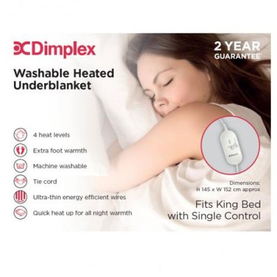 Dimplex King Under Blanket- Single Control