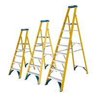 Werner, Fibreglass Platform Stepladder, Each