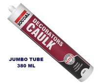 Soudal Jumbo Trade Decorators Caulk White 380ml