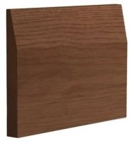 Skirting Walnut Half Splayed 3.6m x 145mm x 18mm