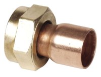ENDFEED WRAS 15x1/2" 601TC STRAIGHT TAP CONNECTOR (C)