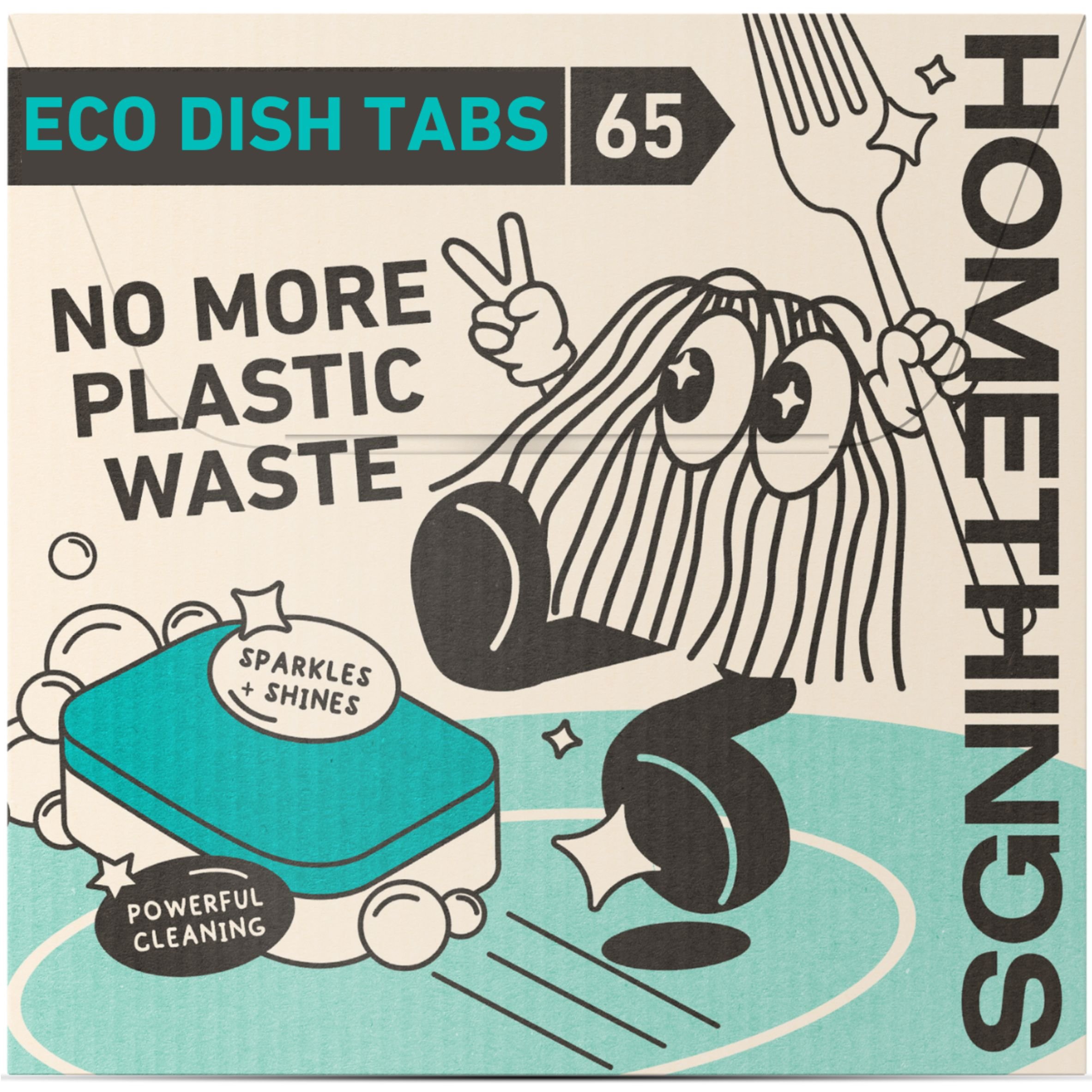 [25 OFF] Homethings Eco Dishwasher Tablets 65pc cnfoods