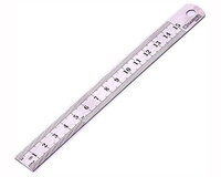 Harden 580703 12"/300mm Stainless Steel Ruler M/E