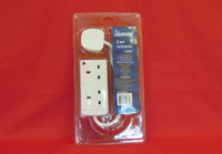 2 Gang 3 Metre Extension Lead