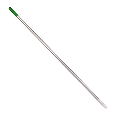 Poignée - aluminium standard, filetée, 1300mm, verte