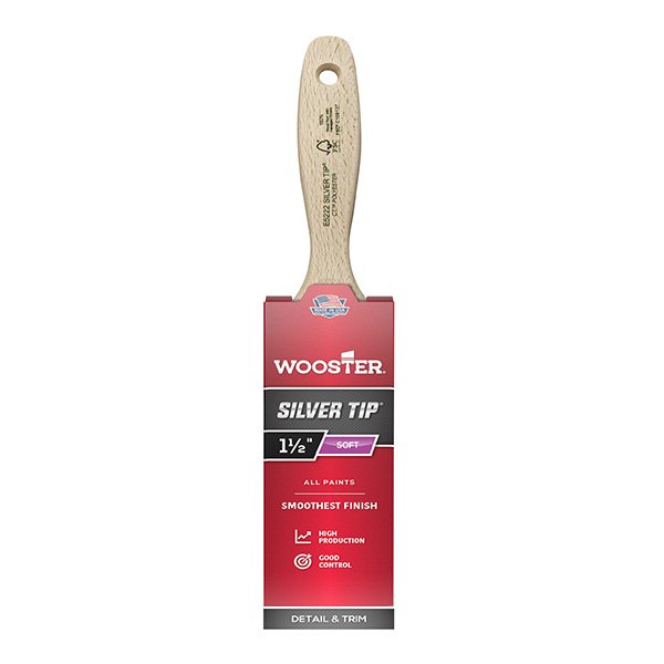 Wooster Silver Tip 1.5" Varnish Paint Brush