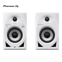 Pioneer DJ DM-40D-BT-W White 4" Active Desktop Monitor Speakers with Bluetooth (Pair)