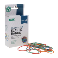 Concept 100g Box Elastic Bands Asst