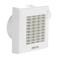 Vortice 4" Punto Fan CW Auto-Shutter