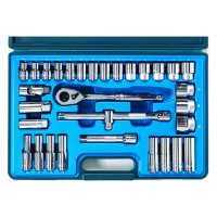 Signet 1/2in Drive Metric Socket Set 32 pce