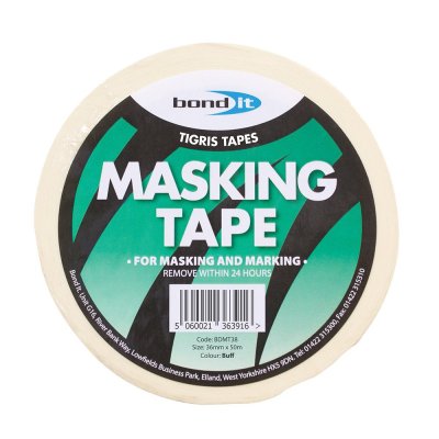Masking Tape - Buff 38mm x 50M