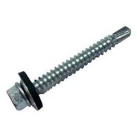 Hex Self Drill 2 Point Washered Screw 5.5mm X 43mm Bag of 100