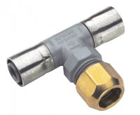 Buteline In Line Copper to PB Pipe Tees 16x16x15CU BTKP16