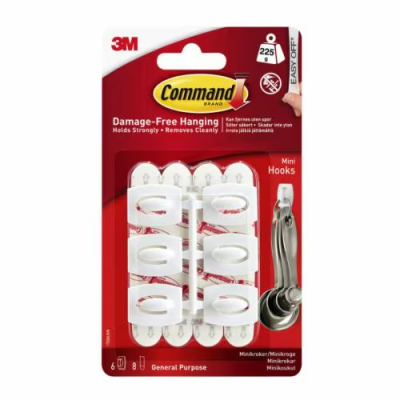 Command Mini Hooks Value Pack | 3M17006