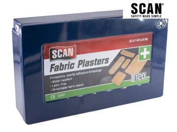 Assorted Hypoallergenic Fabric Plasters 120