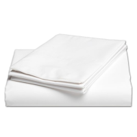 Single Flame Retardant - Flat Bed Sheet, Cream