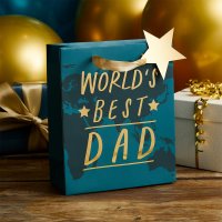 World's Best Dad Gift Bag - Pack of 1