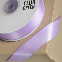 Double Sided Satin Ribbon Lilac - 3mm x 25m