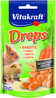 Vitakraft Small Animal Karotte Drops 75g x 9