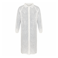 Bodytech PE Visitor Coat, White, 500/Case
