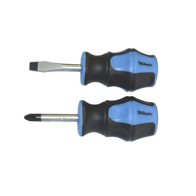 Tala Stubby Screwdriver Set - 2 Pack