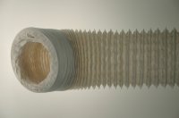 125mm (5") Flexible Ducting White PVC 3 Metre AS3M5PVC
