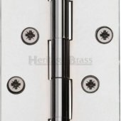 HG99-130-PC - Heritage Brass Hinge Brass 4 x 2 3/8 Polished Chrome Finish