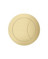 SONAS DUAL FLUSH BUTTON BRUSHED GOLD FOR FURNITURE CISTERN