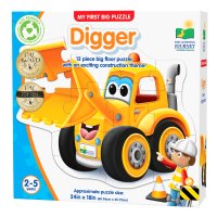 My First Big Puzzle - Digger Floor Puzzle (12 piece)