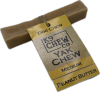 K9 Chew Co. Yak Cheese Chew PEANUT BUTTER Medium x 5