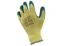 MAX GRIP Glove Latex Palm Coated Green (Pair)