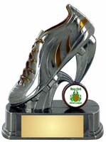 13cm Football Boot Trophy (V221)